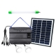 Kit de iluminação solar doméstica