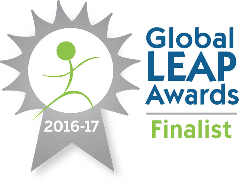 2016-2017 Finalista do Global LEAP Awards
